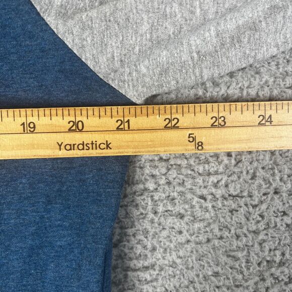 O'neill Hoodie Sweatshirt Mens Large Blue Gray Pullover Sweater Lightweight Logo - Picture 7 of 7